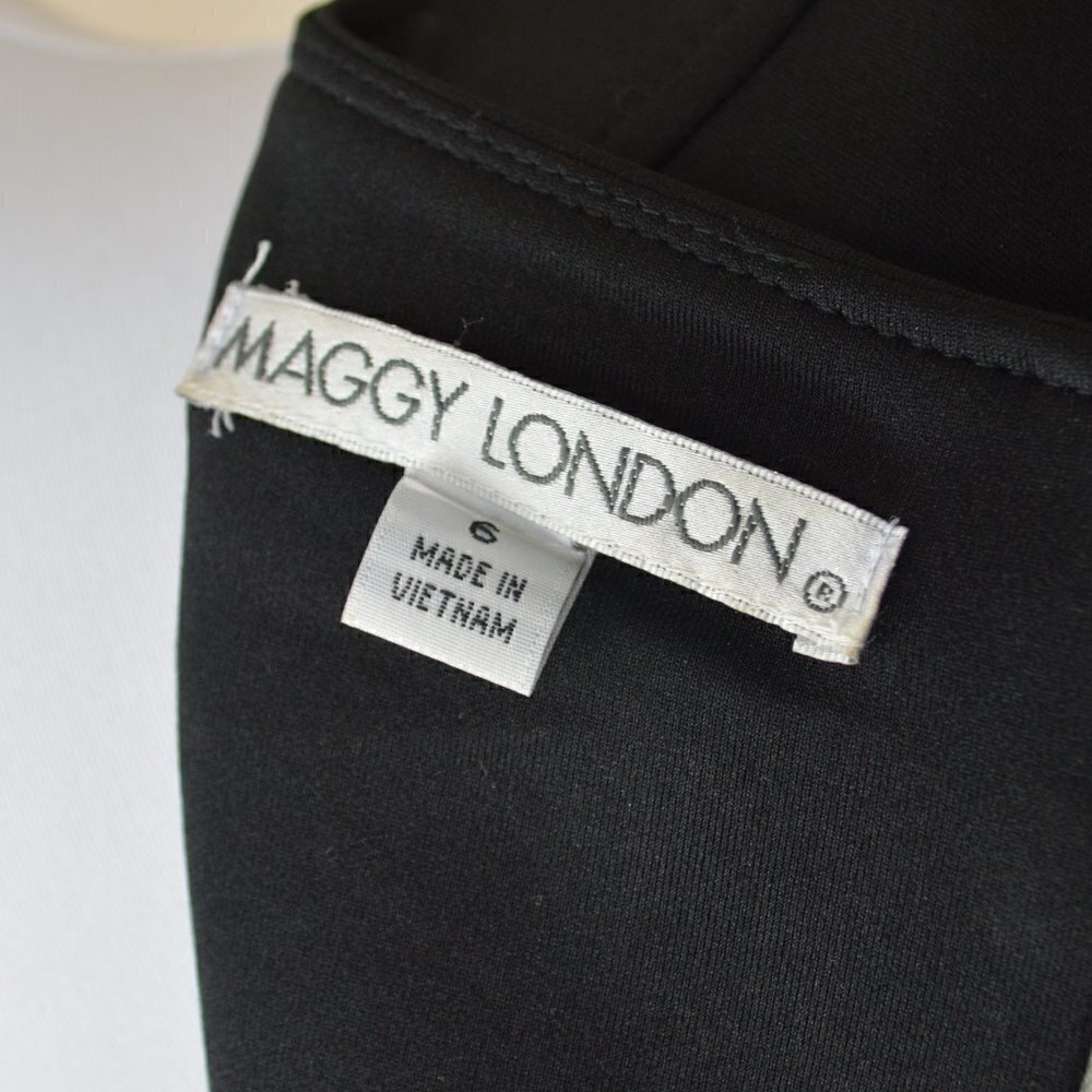 Maggy London Color Block Scuba Sheath Dress - Picture 7 of 7